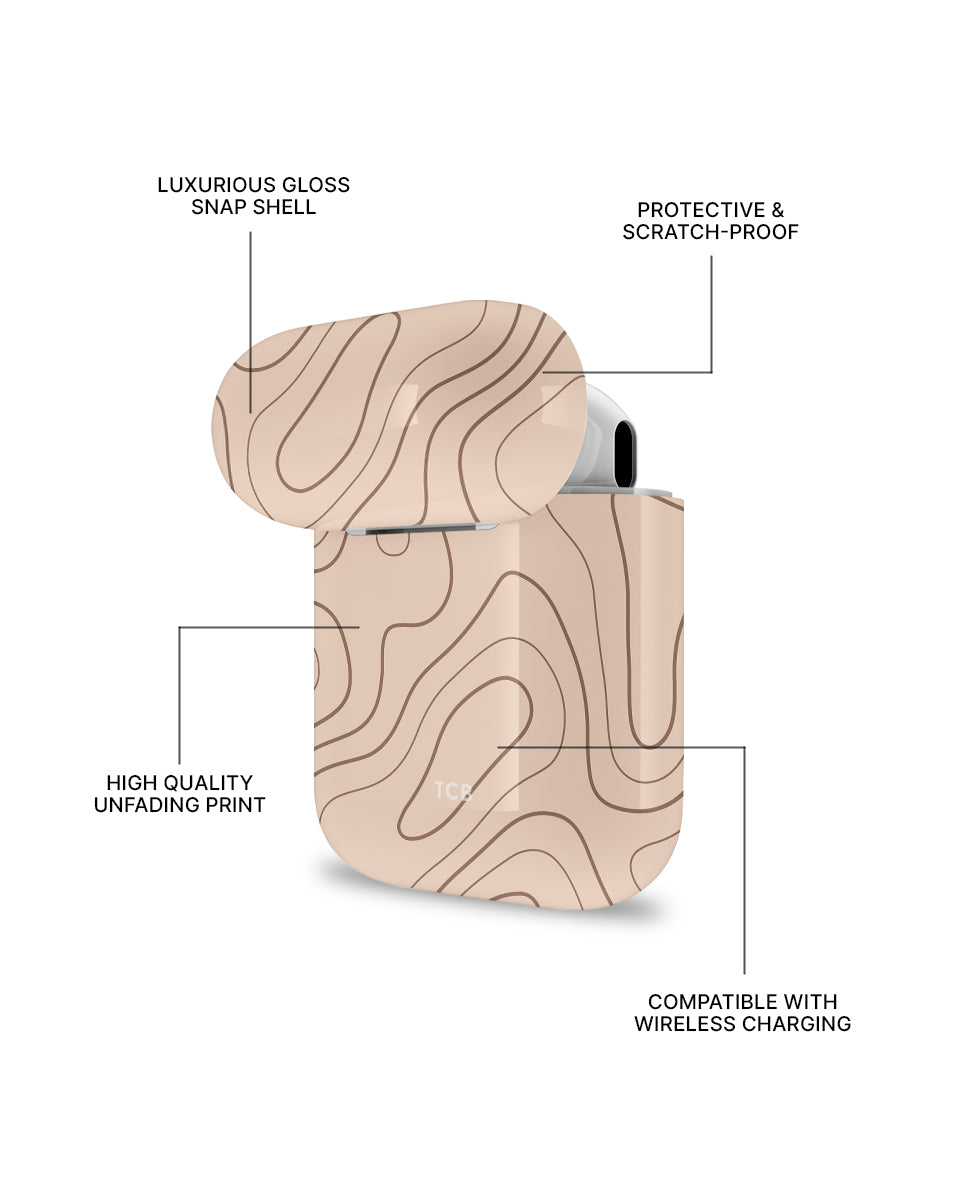 ARMOR AIRPODS CASE - ART LATTE
