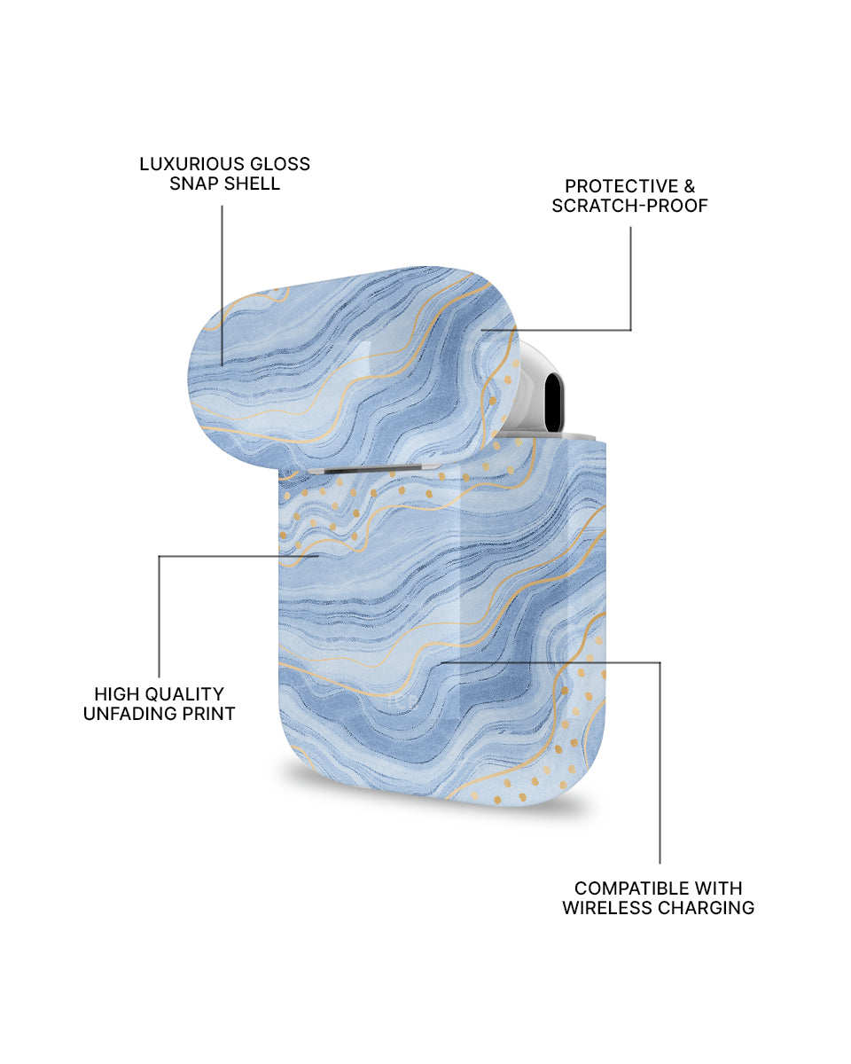 ARMOR AIRPODS CASE - AQUA STONE