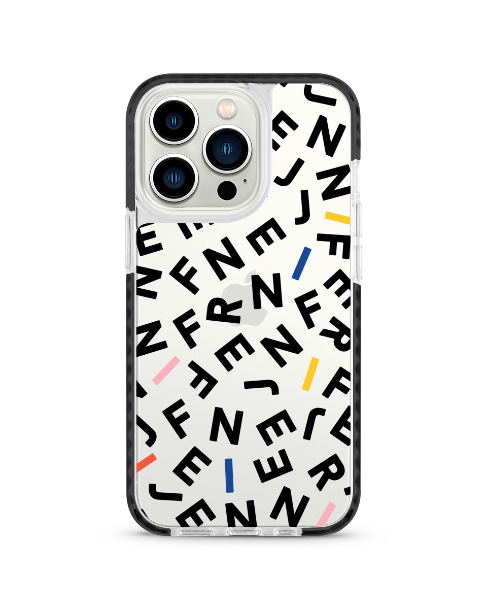 X-TECH BUMPER CASE - NAME PATTERN