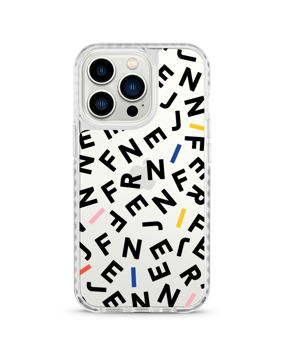 X-TECH BUMPER CASE - NAME PATTERN
