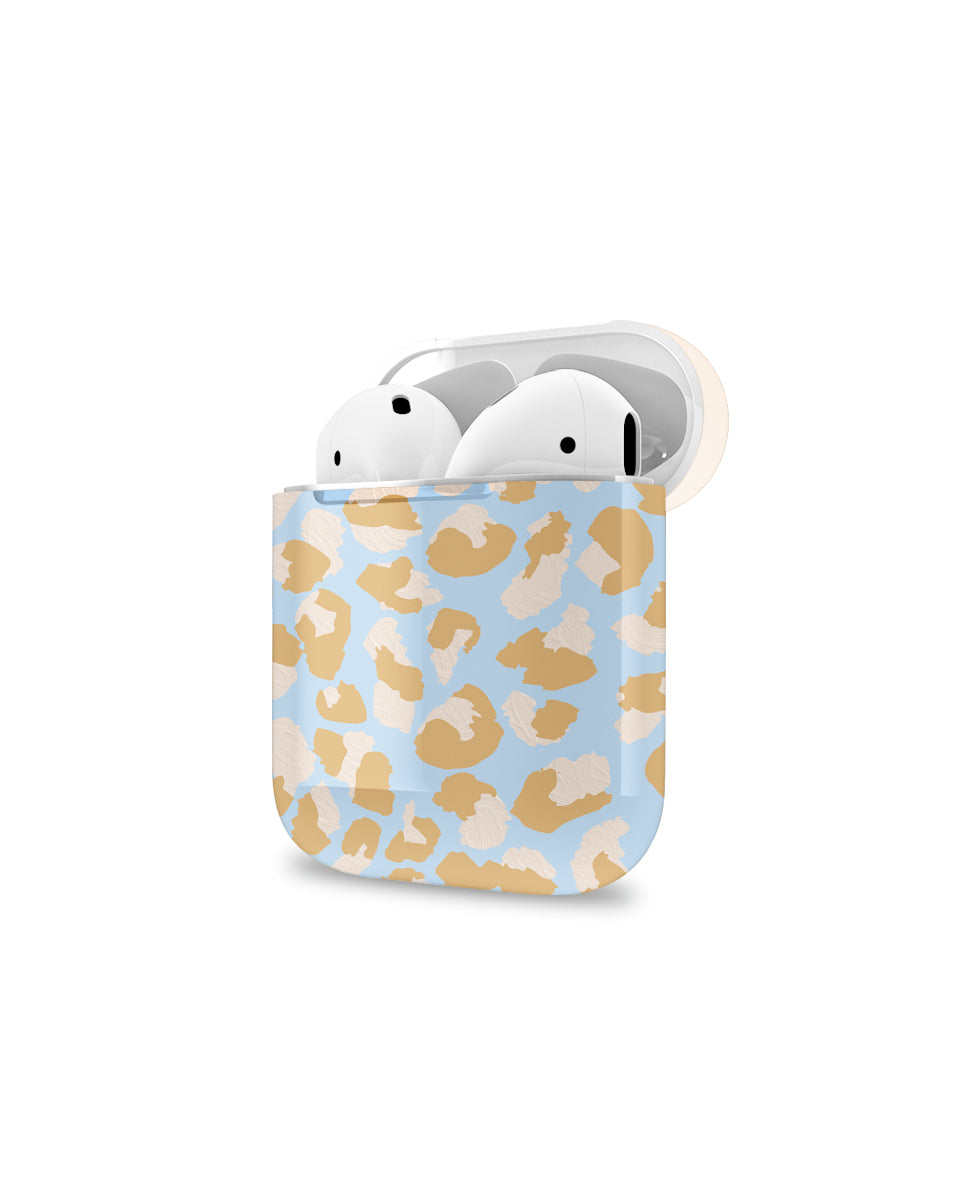 ARMOR AIRPODS CASE - BLUE SAFARI