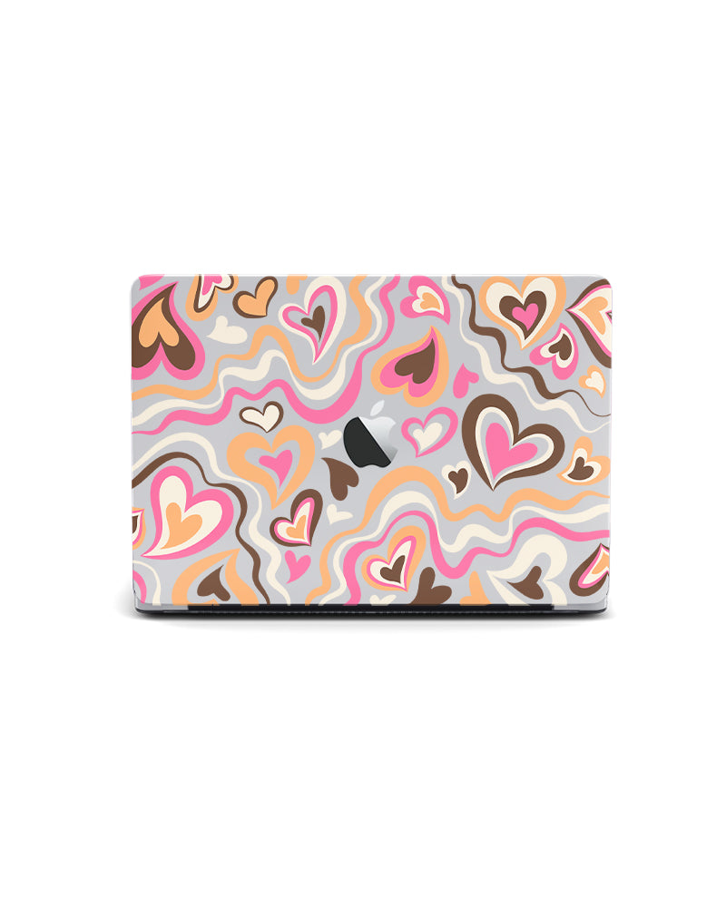 MACBOOK CASE - GROOVY HEARTS