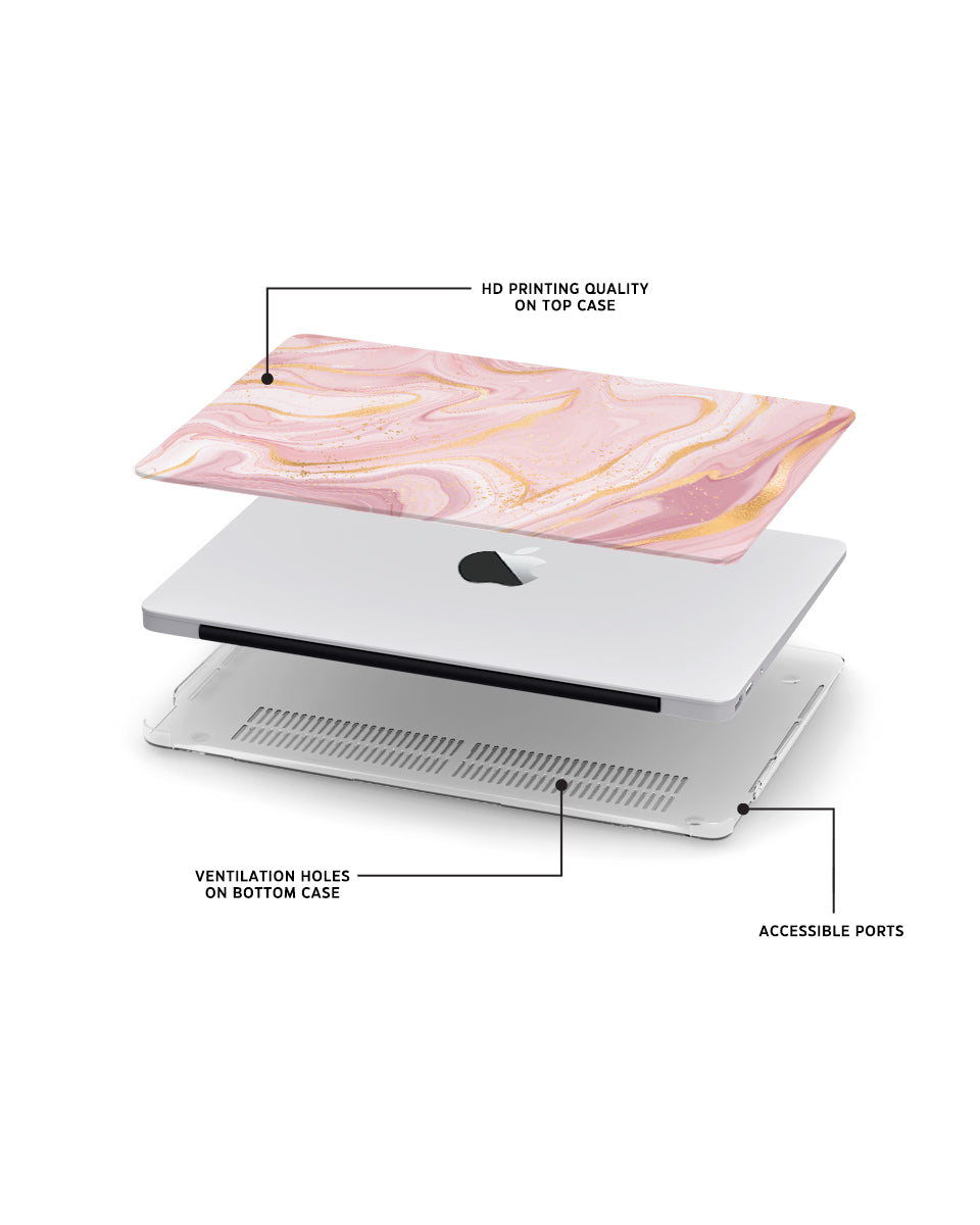 MACBOOK CASE - PINK CHAMPAGNE