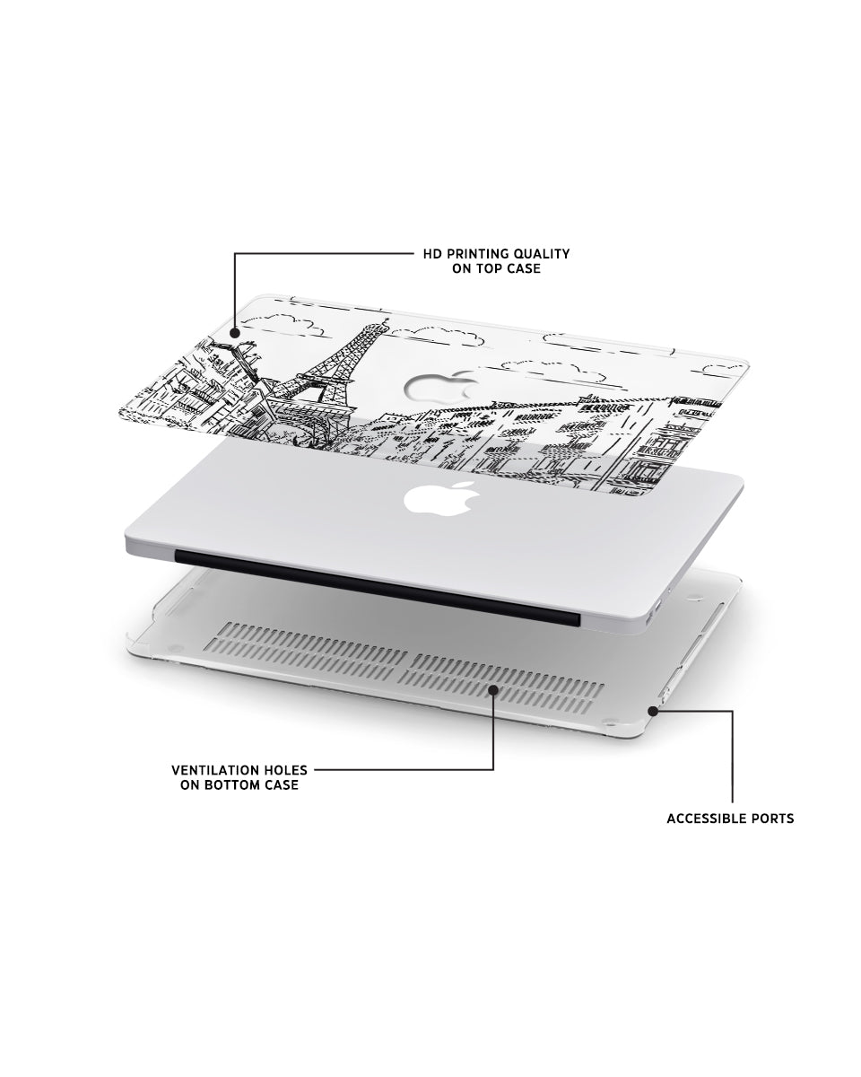 MACBOOK CASE - ROMANTIC PARIS