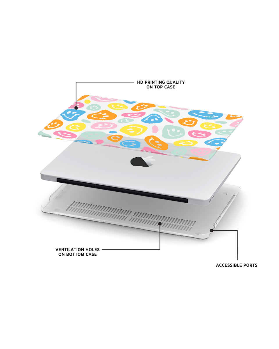 MACBOOK CASE - SMILEY