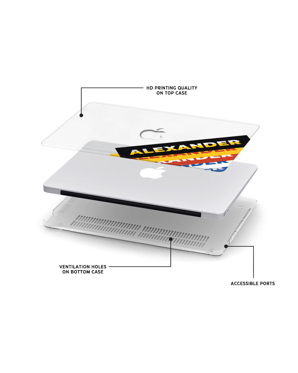 MACBOOK CASE - STACK TAPES