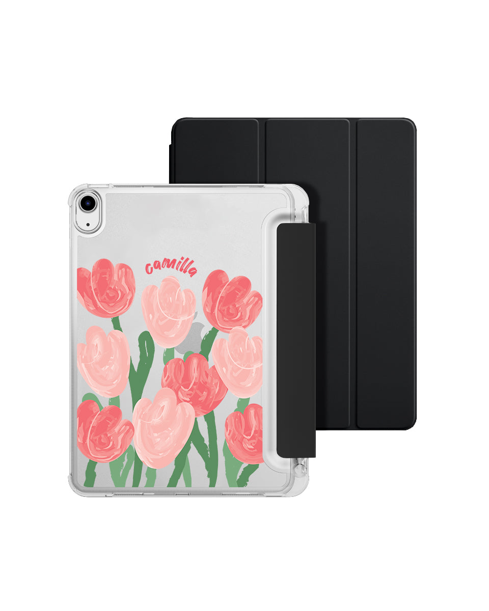 IPAD CASE - TULIP GOUACHE (PEACH)