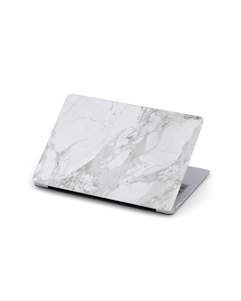 MACBOOK CASE - WHITE MARBLE