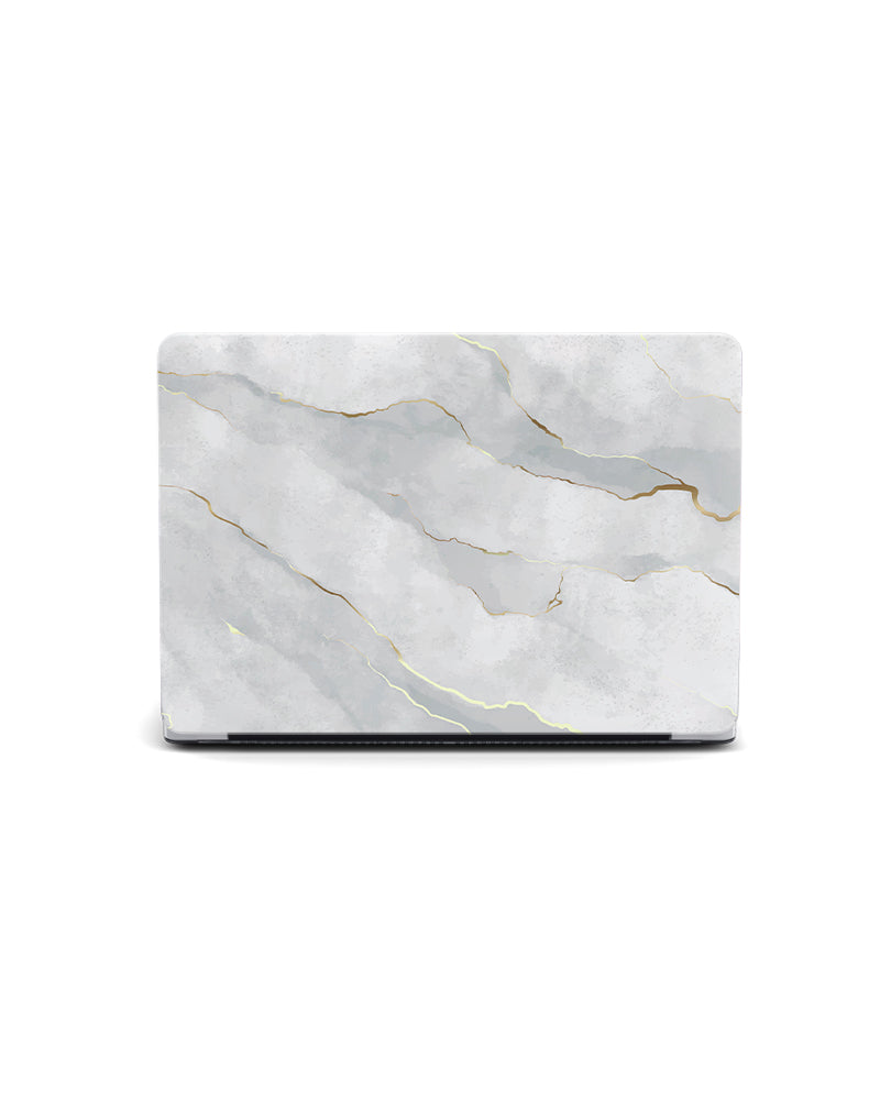 MACBOOK CASE - WHITE GOLD MARBLE