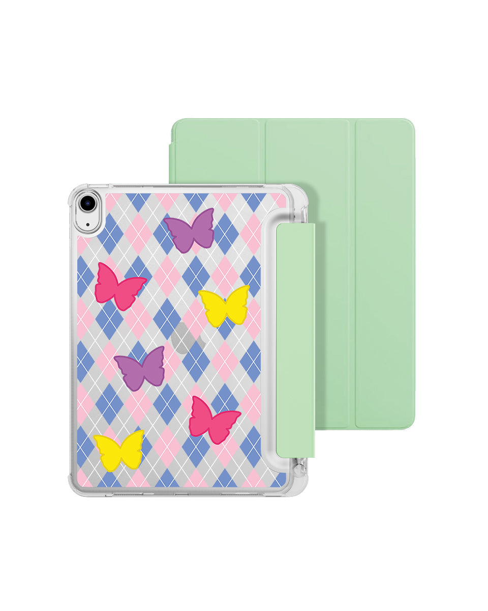 IPAD CASE - BUTTERFLY ARGYLE