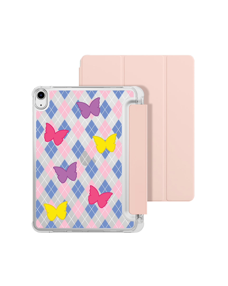 IPAD CASE - BUTTERFLY ARGYLE