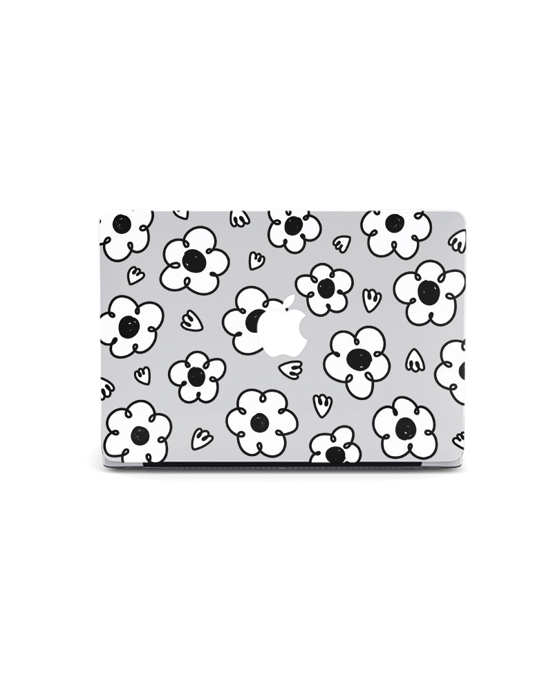 MACBOOK CASE - FLOWER DOODLE
