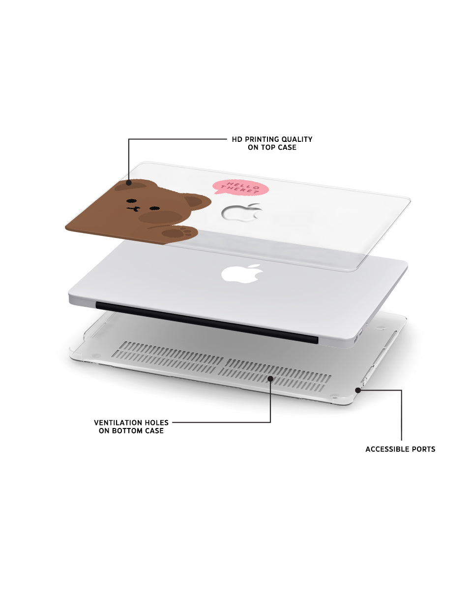 MACBOOK CASE - GOM SAYS HELLO