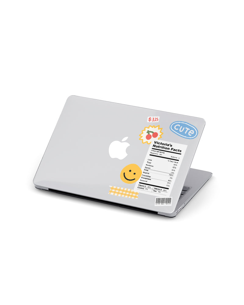 MACBOOK CASE - NUTRITION FACTS